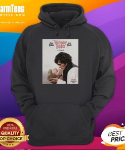 Official Wuthering Heights movie graphic hoodie featuring Margot Robbie and Jacob Elordi, perfect for fans.