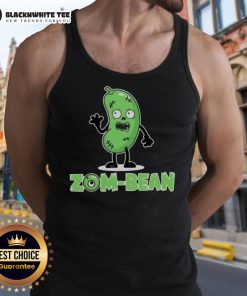 Official Zom Bean Halloween Vegan Tank Top featuring a spooky design, perfect for eco-friendly festive celebrations.