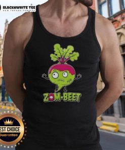 Official Zom Beet Halloween vegan tank top featuring a spooky design perfect for festive celebrations.