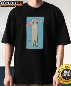 Original A Long Cat Cute T-Shirt featuring a playful long cat design, perfect for cat lovers and casual wear.