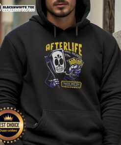 Original Afterlife Travel Packages hoodie, trusted since 1998, featuring a stylish design perfect for adventurous travelers.