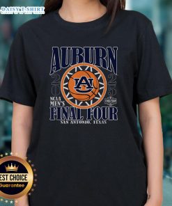 Original Auburn Tigers 2025 NCAA Men's Final Four San Antonio basketball ladies tee in vibrant colors and stylish design.