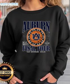 Original Auburn Tigers 2025 NCAA Men's Final Four sweatshirt featuring team colors and logo, perfect for basketball fans.