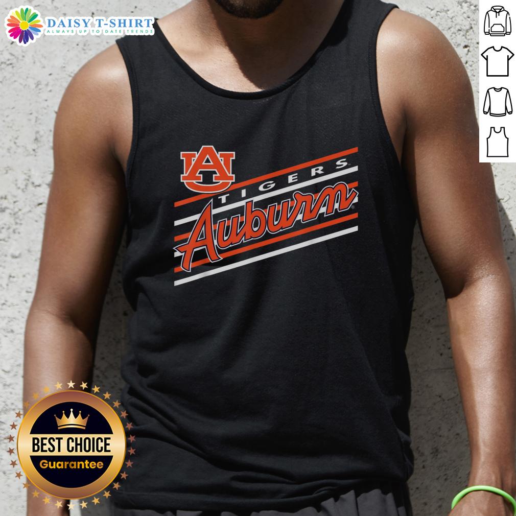 Original Auburn Tigers Retro Script Logo Auburn University Gear Tank Top Original Auburn Tigers Retro Script Logo tank top, perfect Auburn University gear for fans and students.