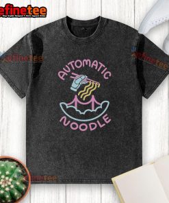 Original Automatic Noodle Washed T-Shirt featuring a unique design and soft fabric, perfect for casual wear.