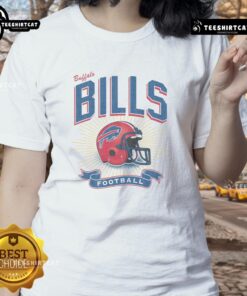 Original Buffalo Bills Historic Prime Play Ladies Tee featuring team colors and logo, perfect for fans.