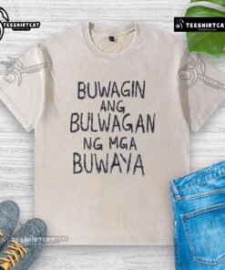 Original Buwagin Bulwagan Ang Bulwagan Ng Mga Buwaya 2025 washed t-shirt featuring a unique design and vibrant colors.