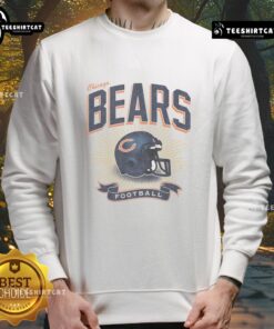 Alt Text: Original Chicago Bears historic prime play sweatshirt featuring team colors and iconic logo, perfect for fans.