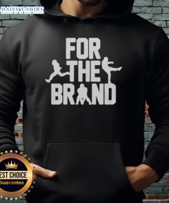 Original Cleveland Browns For The Brand Hoodie in orange, showcasing team logo and stylish design for fans.