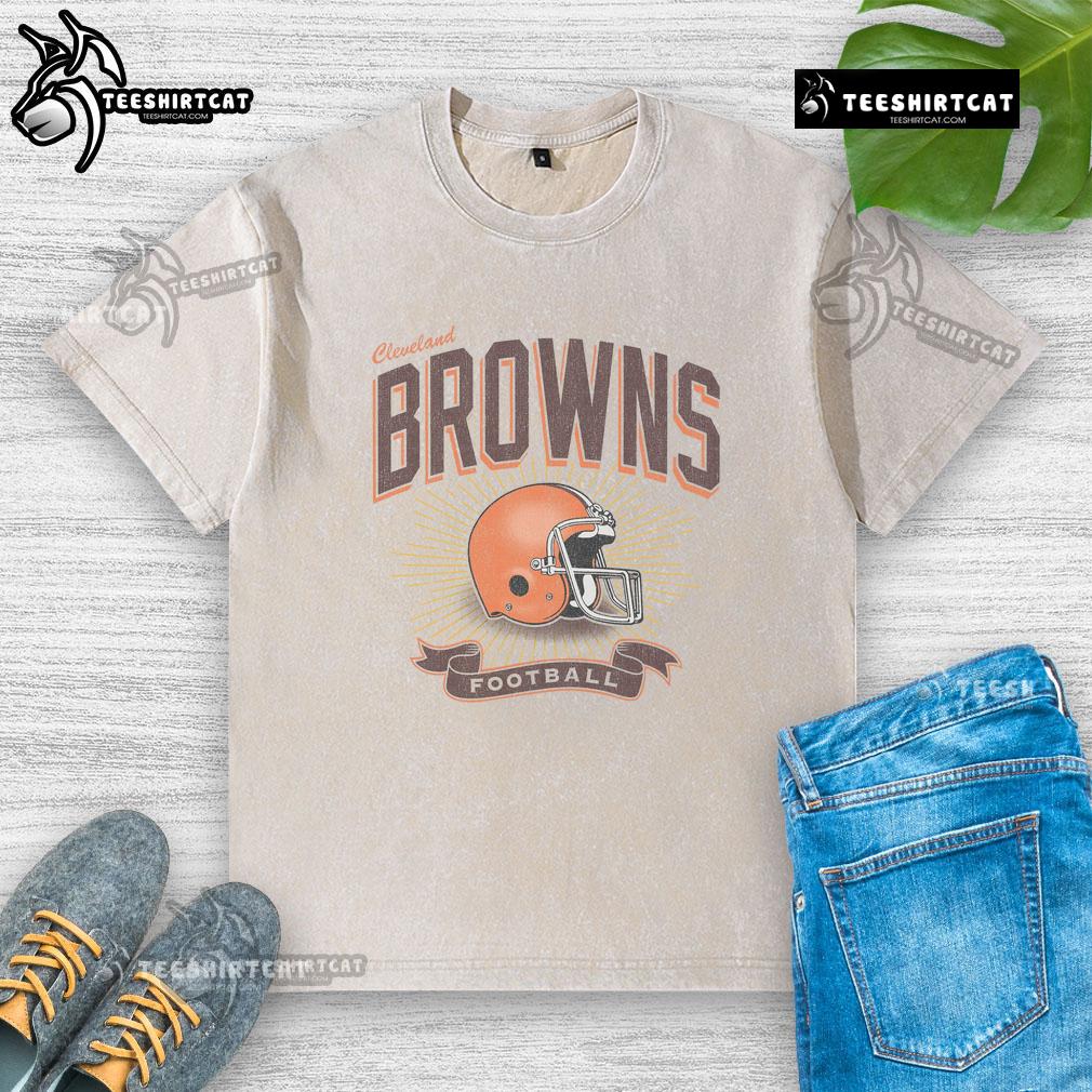 Original Cleveland Browns Historic Prime Play Washed T Shirt Original Cleveland Browns Historic Prime Play Washed T-Shirt featuring vintage team logo and comfortable fit for fans.