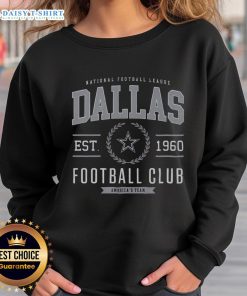 Original Dallas Cowboys Football Club sweatshirt featuring team logo and vintage design, perfect for fans and collectors.