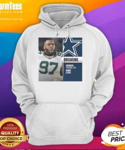 Alt Text: Original Dallas Cowboys trading for Kenny Clark hoodie featuring team colors and logo, perfect for NFL fans.