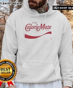 Original Enjoy Calorie Mate Block Hoodie in stylish design, perfect for casual wear and fans of unique streetwear.