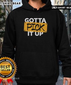 Original Gotta Pick It Up The Challenge Hoodie in vibrant colors, showcasing stylish design and comfortable fit.