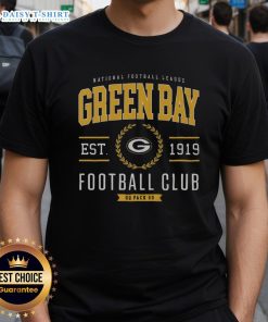 Original Green Bay Packers Football Club T-Shirt featuring team colors and logo, perfect for fans and collectors.