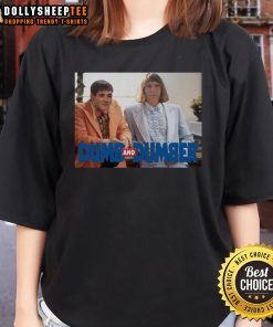 Original Greta Thunberg Dumb and Dumber Ladies Tee featuring a playful graphic design for eco-conscious fans.
