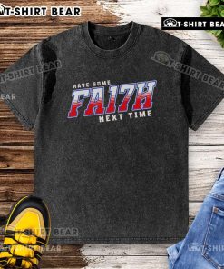 Original Have Some FA17H Buffalo Bills washed t-shirt in blue, perfect for fans showcasing team spirit and style.