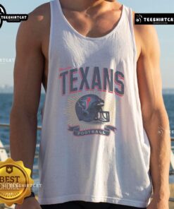 Original Houston Texans Historic Prime Play Tank Top featuring team logo and vibrant design for fans.
