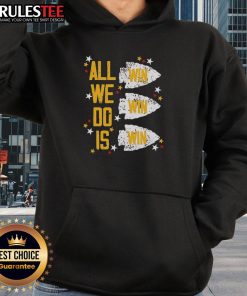 Original Kansas City Chiefs 'All We Do Is Win Win Win' hoodie showcasing team spirit and style for fans.