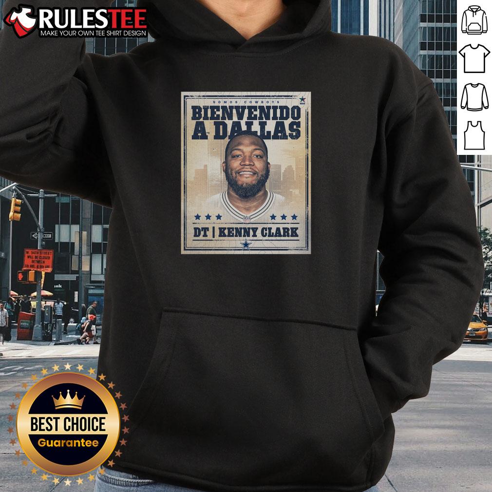 Original Kenny Clark Welcome To Dallas Cowboys Graphic Hoodie Original Kenny Clark Welcome to Dallas Cowboys Graphic Hoodie featuring vibrant team colors and logo design.