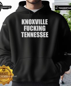 Original Knoxville Fucking Tennessee Hoodie featuring bold graphics and a cozy design, perfect for local pride and style.