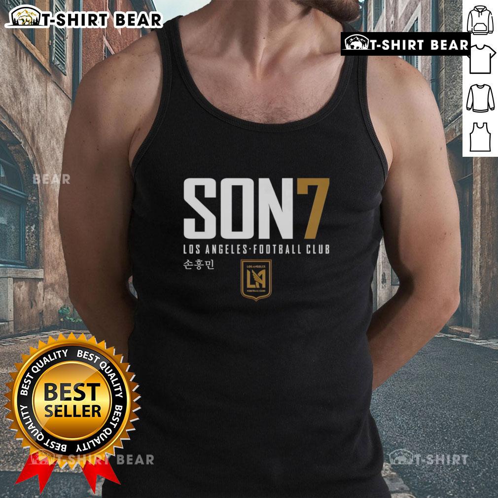 Original Los Angeles Fc Son Heung Min #7 Player Elite Tank Top Original Los Angeles FC Son Heung-Min 7 Player Elite Tank Top featuring vibrant design and sportswear style.