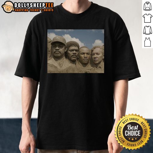 Original Mt. Rushmore of Jacksons T-Shirt featuring iconic designs of music legends, perfect for fans and collectors.