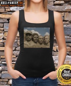 Alt Text: Original Mt. Rushmore of Jacksons tank top featuring iconic faces, perfect for music lovers and fashion enthusiasts.