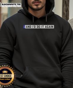 Alt Text: Original Only The Poets And I'd Do It Again Hoodie in black featuring artistic text design and a cozy fit.