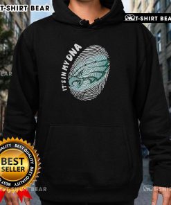 Alt Text: Original Philadelphia Eagles 'It's In My DNA' hoodie showcasing team pride and style for fans.