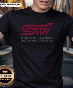 Original STI Logo Subaru Technica International T-Shirt showcasing the iconic design for Subaru enthusiasts.