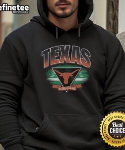 Original Texas Longhorns Arena Fade Hoodie in burnt orange with logo, perfect for fans and casual wear.