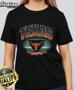 Original Texas Longhorns Arena Fade Ladies Tee featuring vibrant colors and a stylish design for fans.