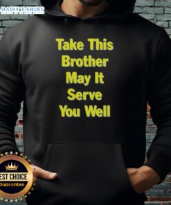 Original Chemical Brothers 2025 tour hoodie from San Francisco, CA, featuring 'Take This May It Serve You Well' design.