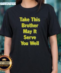 Alt Text: Original Chemical Brothers 2025 tour tee from San Francisco, CA, featuring Take This May, It Serve You Well design.