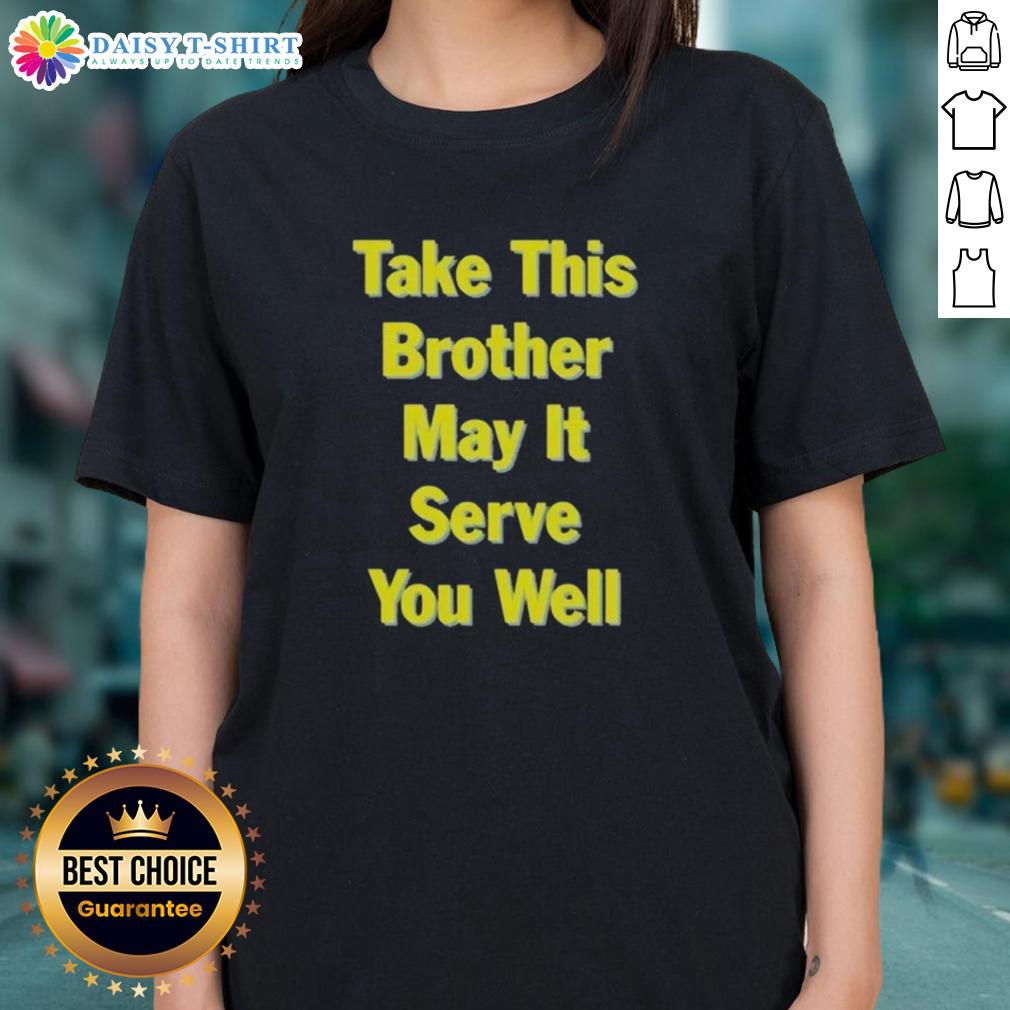 Original The Chemical Brothers 09-20-2025 Tour San Francisco CA Take This May It Serve You Well Ladies-Tee Alt Text: Original Chemical Brothers 2025 tour tee from San Francisco, CA, featuring Take This May, It Serve You Well design.