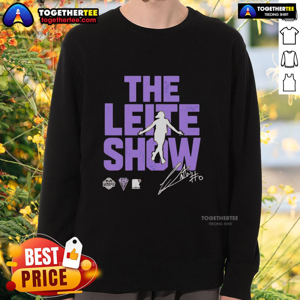 Original The Leite Show Carla Leite Golden State Valkyries Sweatshirt Original The Leite Show Carla Leite Golden State Valkyries sweatshirt featuring vibrant colors and stylish design.