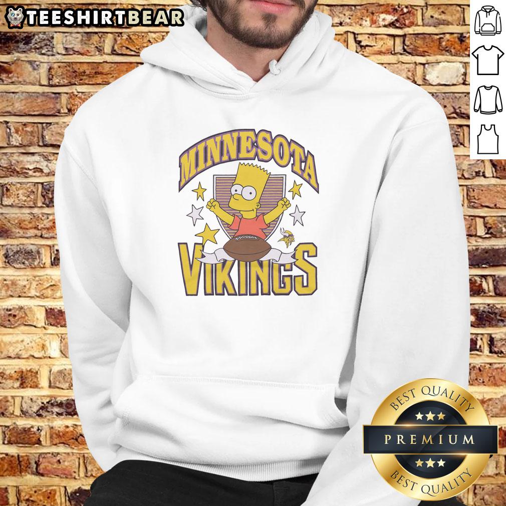 Original The Simpsons Bart X Minnesota Vikings Hoodie Original The Simpsons Bart X Minnesota Vikings hoodie featuring vibrant graphics and cozy design for fans.