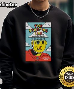 Original Starting Line concert poster sweatshirt from August 27, 2025, in Detroit, MI featuring vibrant design.