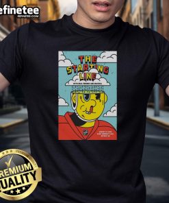 Original The Starting Line August 27 2025 Detroit MI concert poster T-shirt design featuring vibrant graphics.