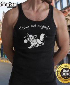 Original Tiny But Mighty Furry Tank Top in vibrant colors, perfect for stylish pet lovers looking for unique apparel.