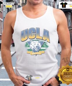 Original UCLA Bruins Arena Fade Tank Top featuring a stylish design and team colors for fans and athletes.