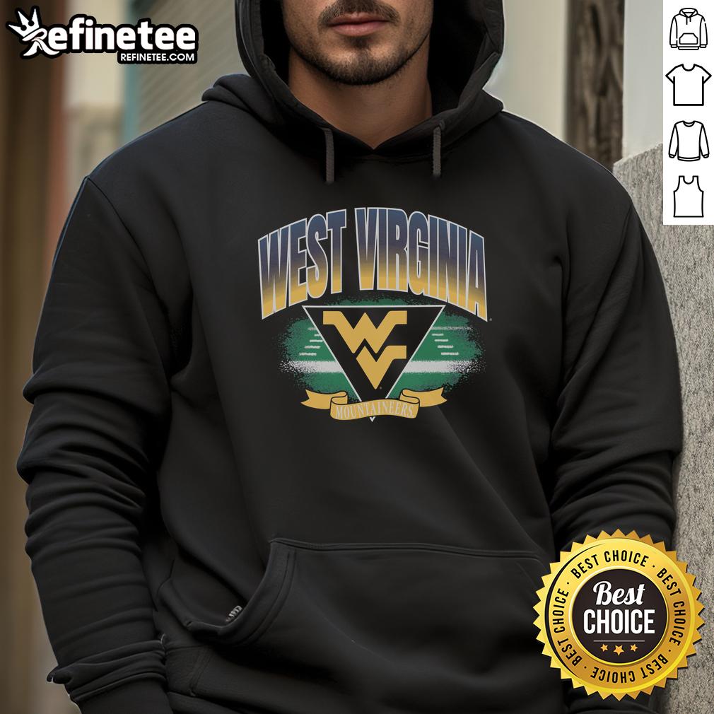Original West Virginia Mountaineers Arena Fade Hoodie