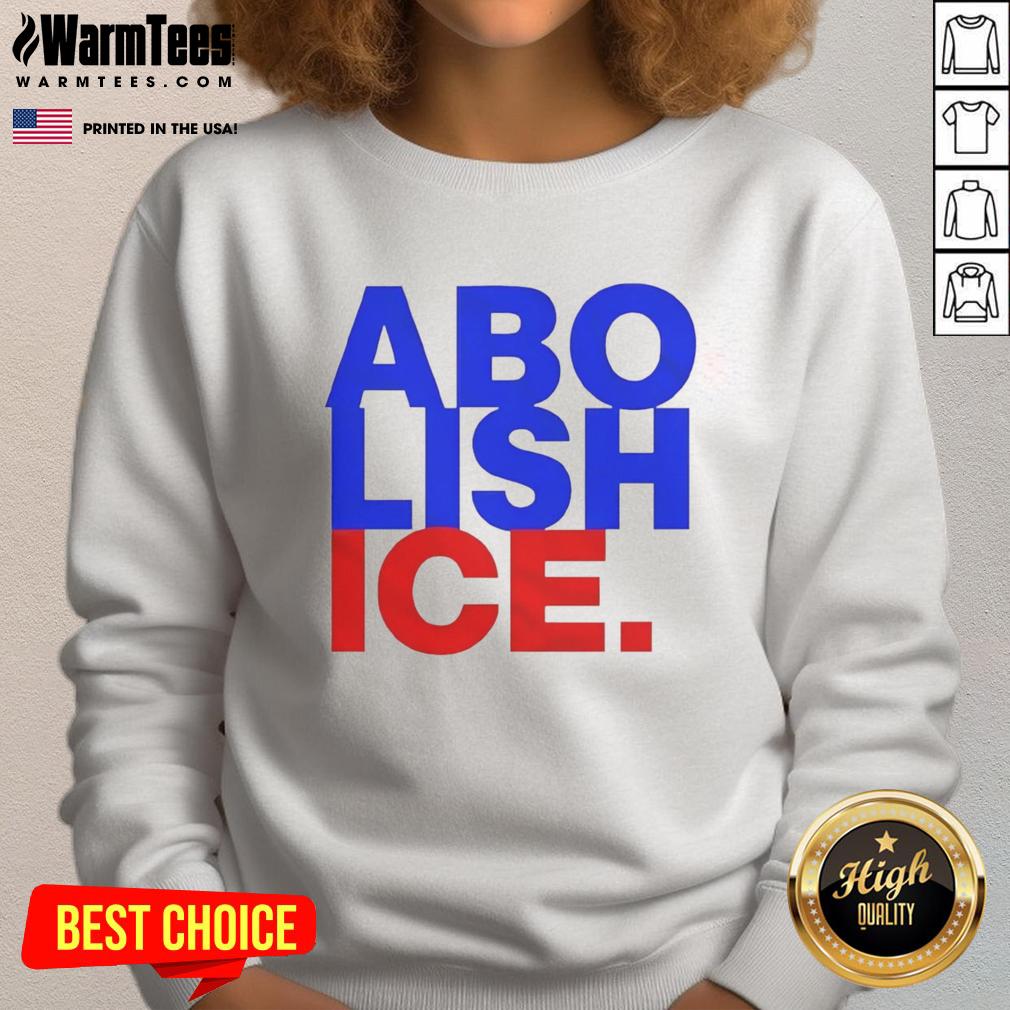 Premium Abolish Ice 2025 Sweatshirt Premium Abolish Ice 2025 Sweatshirt in black featuring bold lettering, perfect for stylish activism and cold weather.