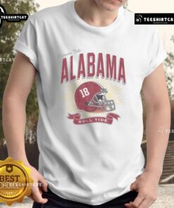 Premium Alabama Crimson Tide Prime Play T-Shirt in vibrant crimson with team logo, perfect for game day or casual wear.