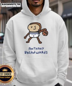 Premium Anthony Breadwards Timberwolves basketball player pun hoodie featuring a playful design for sports fans.