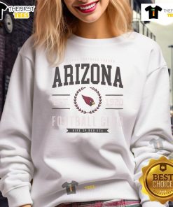 Premium Arizona Cardinals Football Club Sweatshirt in red with team logo, perfect for fans and game day wear.