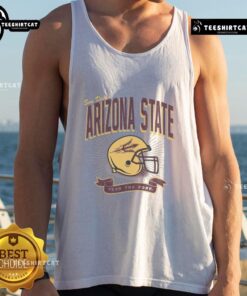 Alt Text: Premium Arizona State Sun Devils ASU tank top featuring bold graphics, perfect for game day or casual wear.