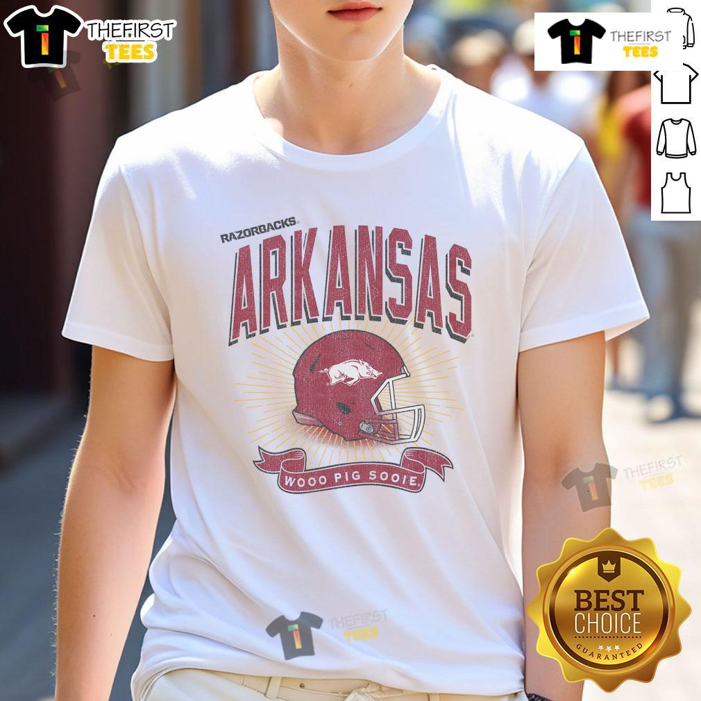 Premium Arkansas Razorbacks Prime Play T Shirt Premium Arkansas Razorbacks Prime Play T-Shirt featuring team colors and logo, perfect for game day attire.