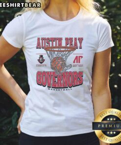 Alt Text: Premium Austin Peay Governors Game Time Ladies Tee in vibrant colors, perfect for supporting your team in style.